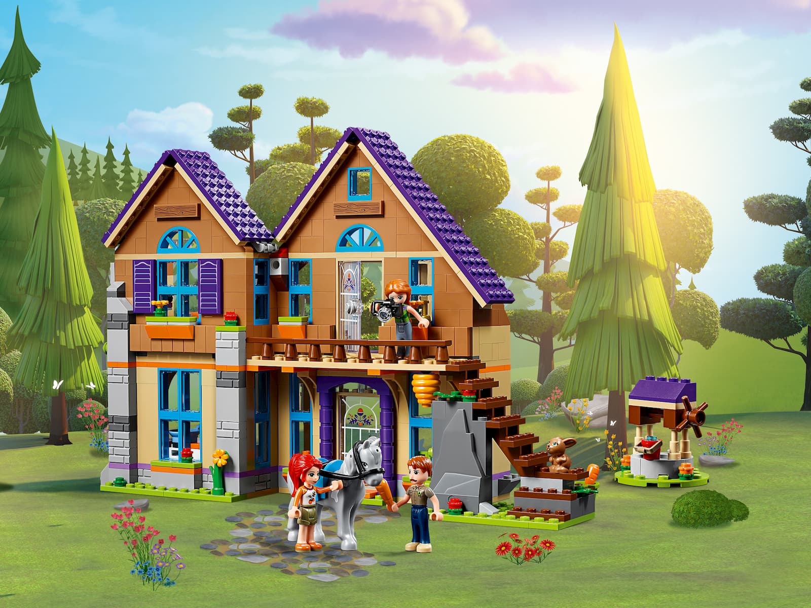 Конструктор XS «Дом Мии» 3020 (Friends 41369) / 796 детали