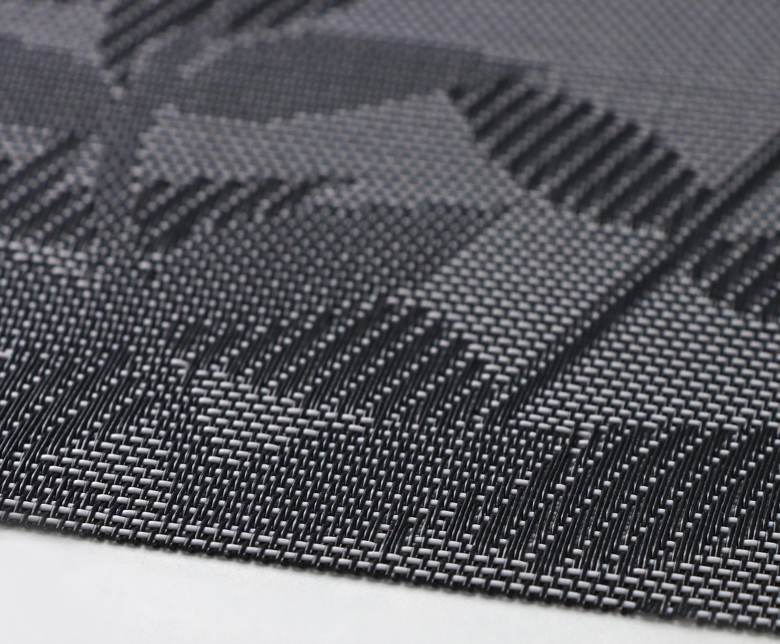 Салфетка сервировочная на стол «Росток», 45×30 см, цвет черный