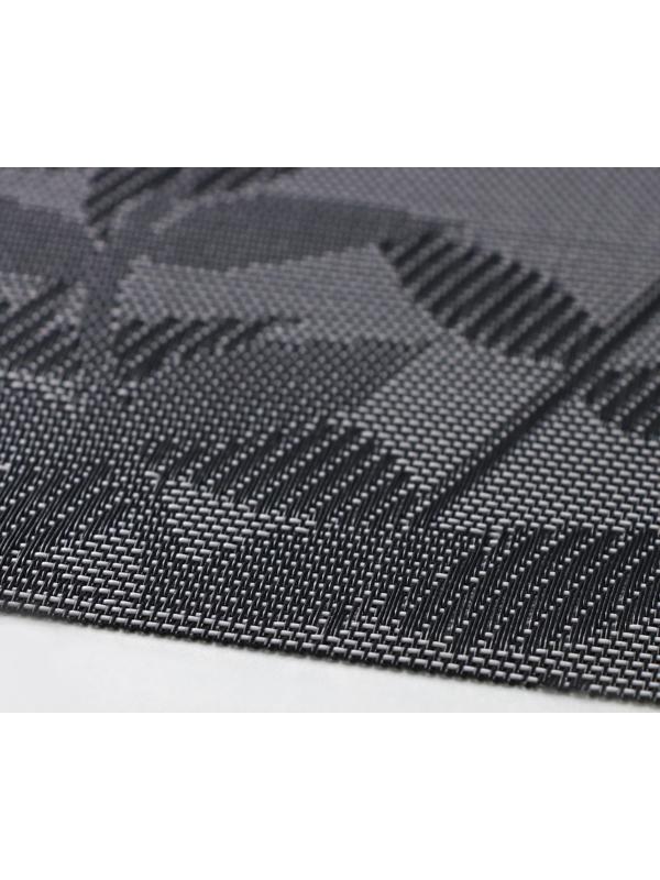 Салфетка сервировочная на стол «Росток», 45×30 см, цвет черный