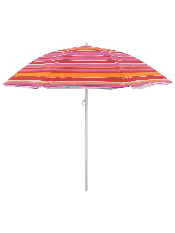 Зонт пляжный «Модерн» с серебряным покрытием, d=160 cм, h=170 см, цвет МИКС