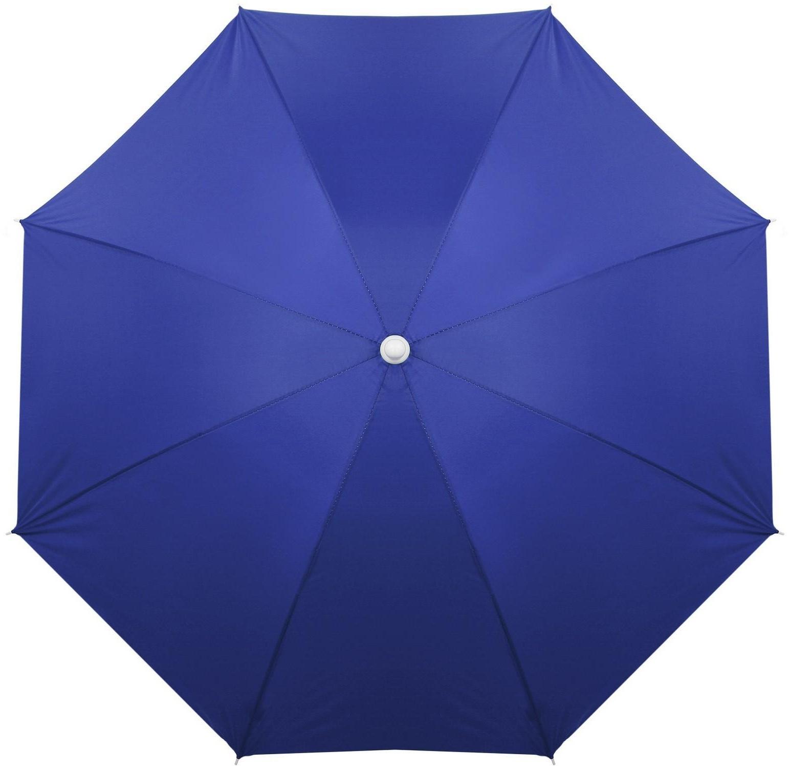 Зонт пляжный «Классика», d=180 cм, h=195 см, цвет МИКС