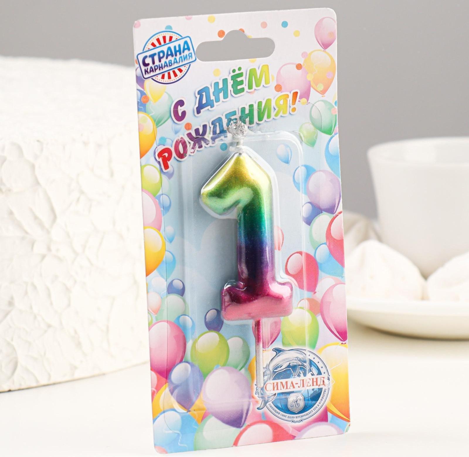 Свеча в торт 