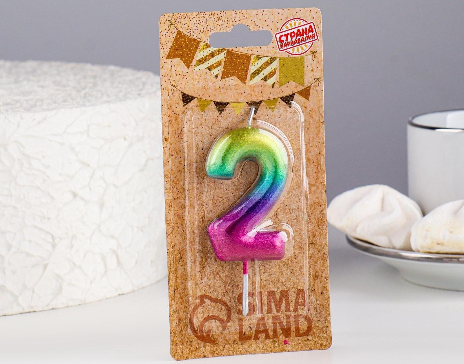 Свеча в торт 