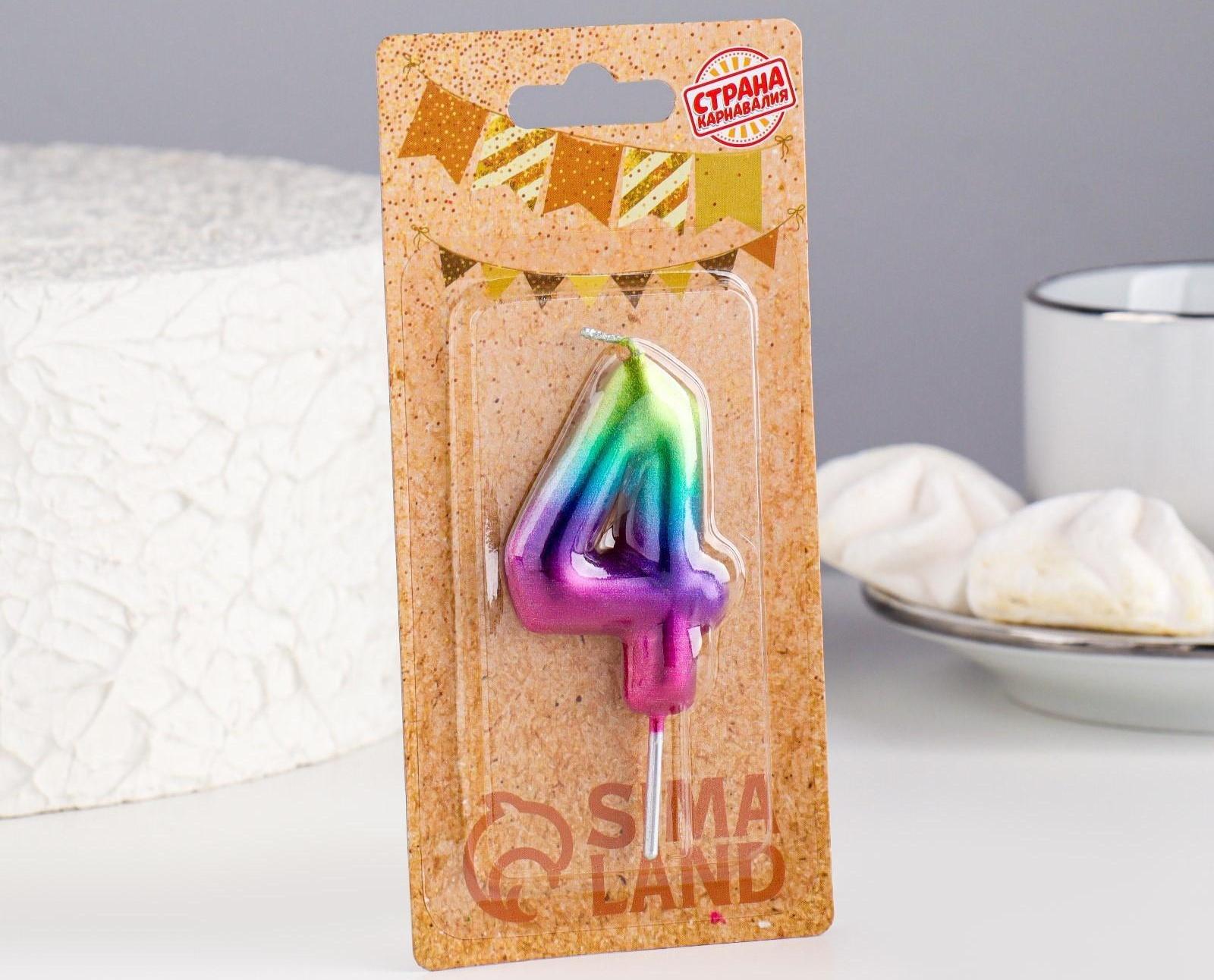 Свеча в торт 