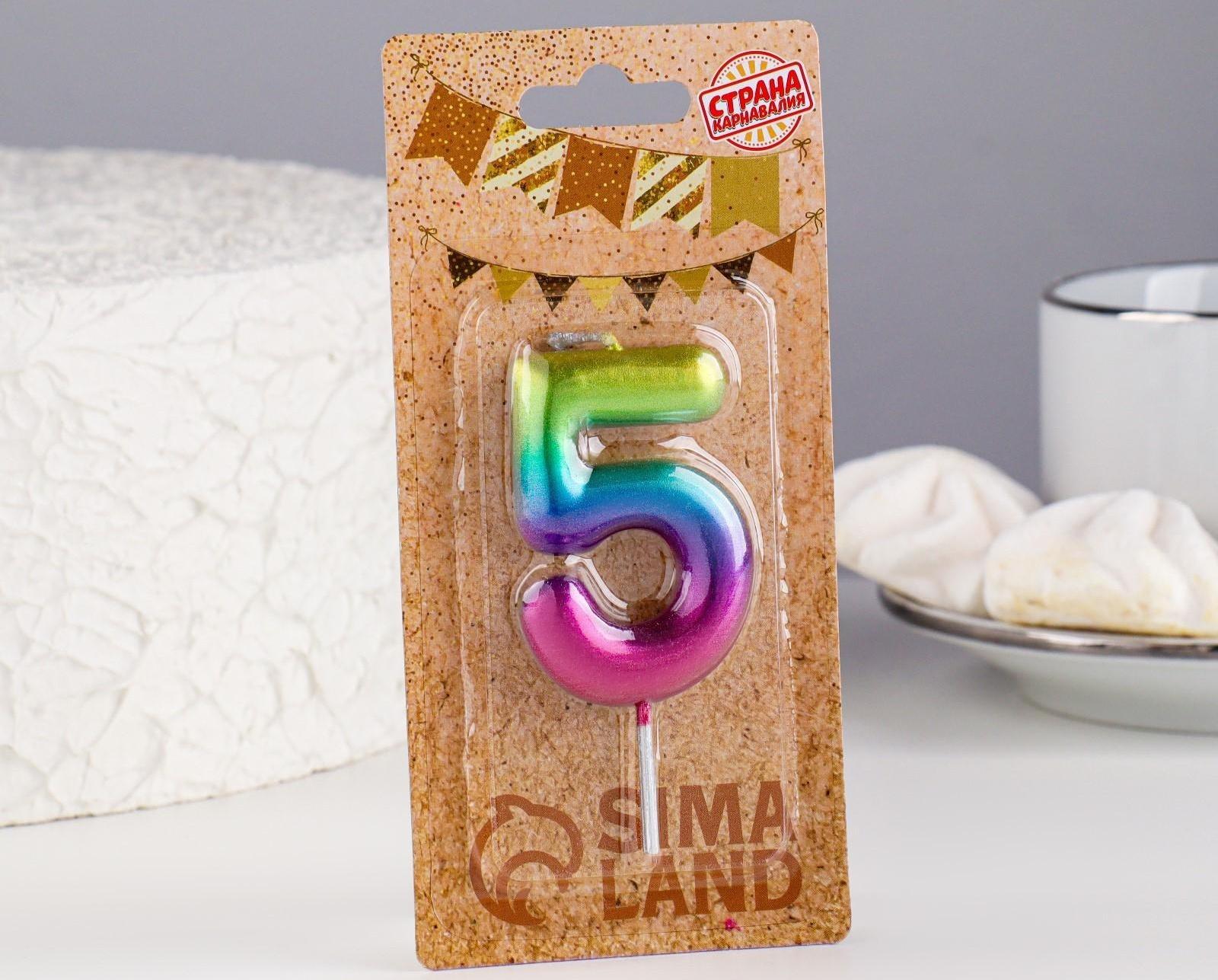 Свеча в торт 