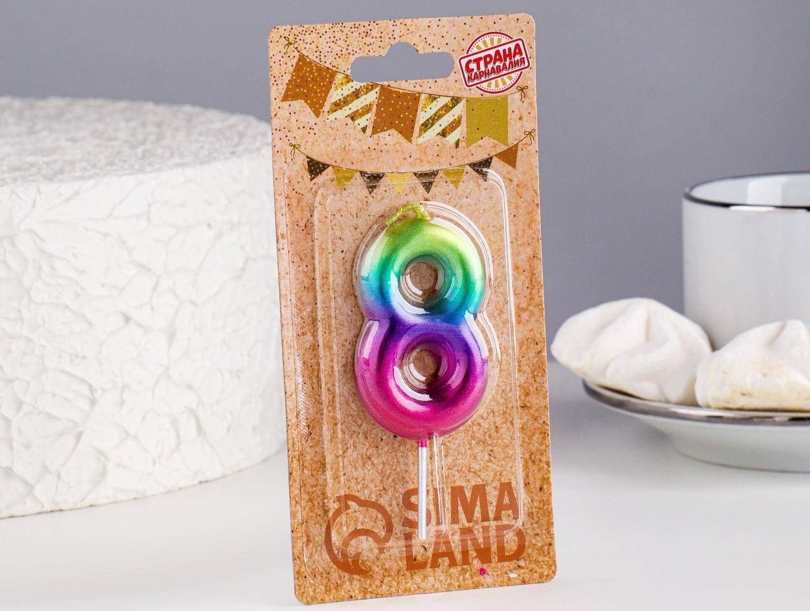 Свеча в торт 