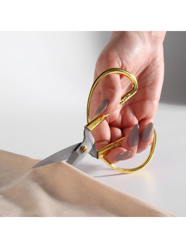 Ножницы портновские, скошенное лезвие, 6