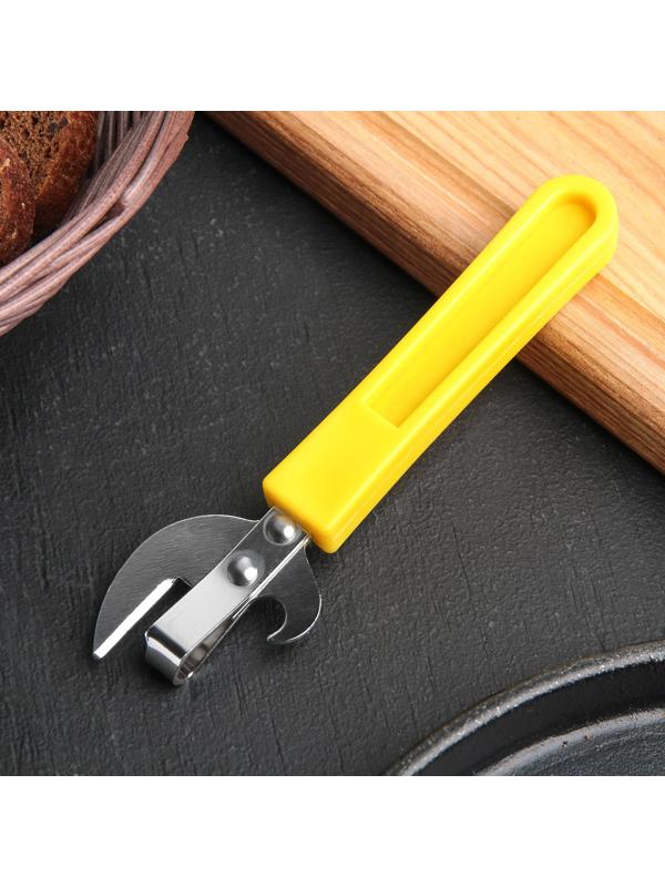 Открывалка Доляна «Помощник», 15,7 см, цвет МИКС