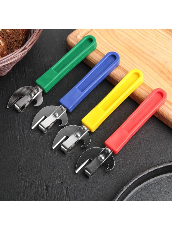 Открывалка Доляна «Помощник», 15,7 см, цвет МИКС