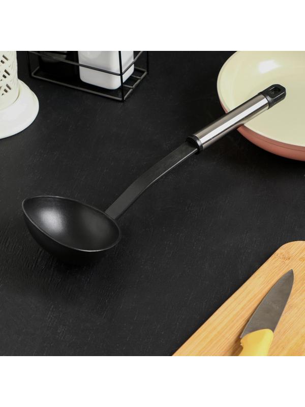 Половник Доляна «Антрацитовый блеск», 29 см