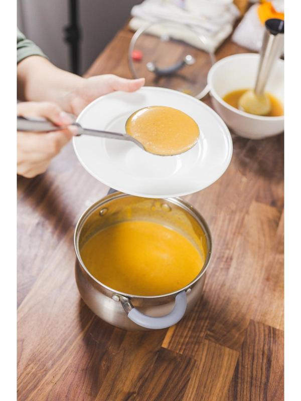 Половник из нержавеющей стали Доляна «Стандарт», 100 мл, h=31 см, цвет серебряный