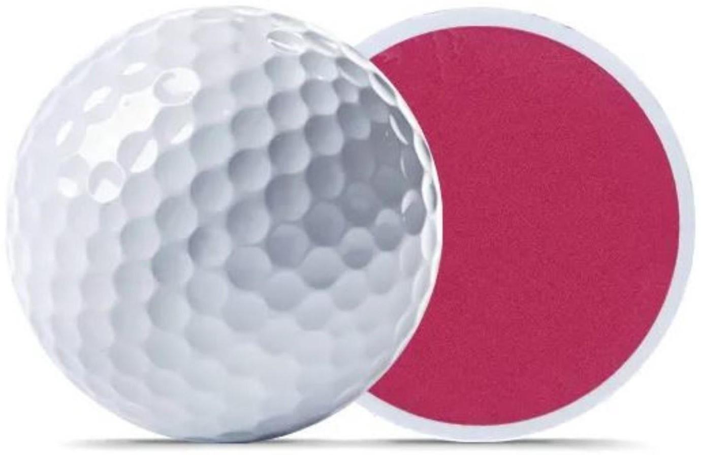 Мяч для гольфа, двухслойный, 420 выемок, d=4.3 см, 45 г