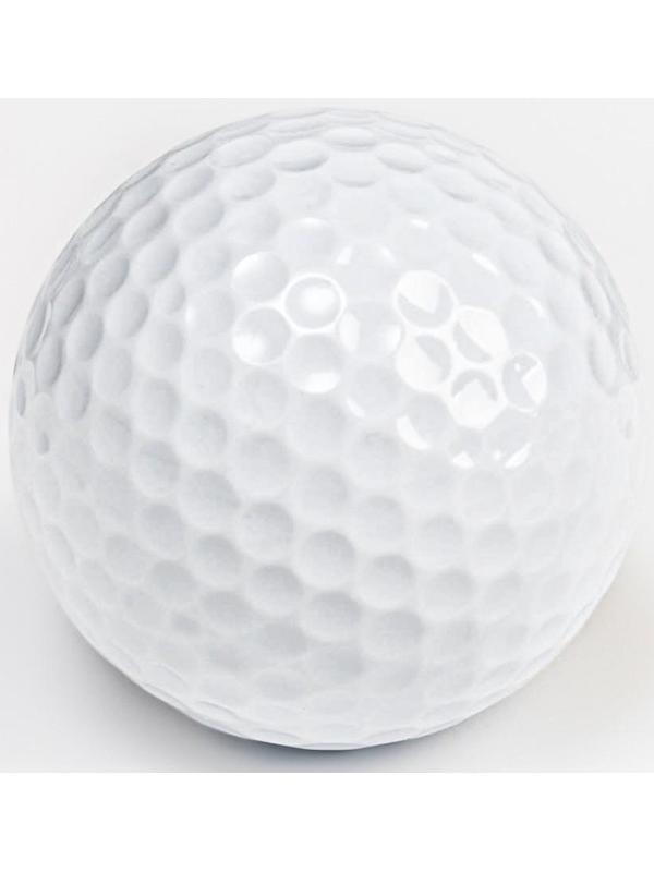Мяч для гольфа, двухслойный, 420 выемок, d=4.3 см, 45 г