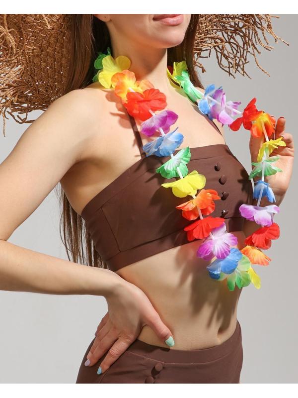 Гавайское ожерелье «Цветок плюмерия»