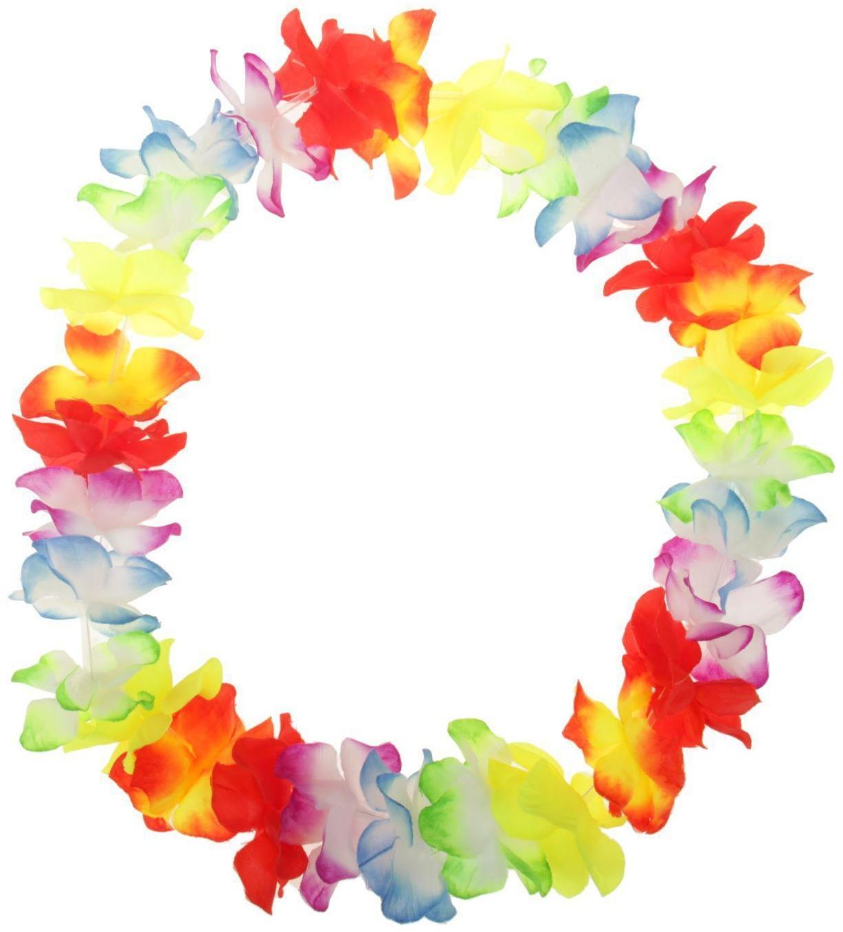 Ожерелье гавайское «Цветочная Ланаи»