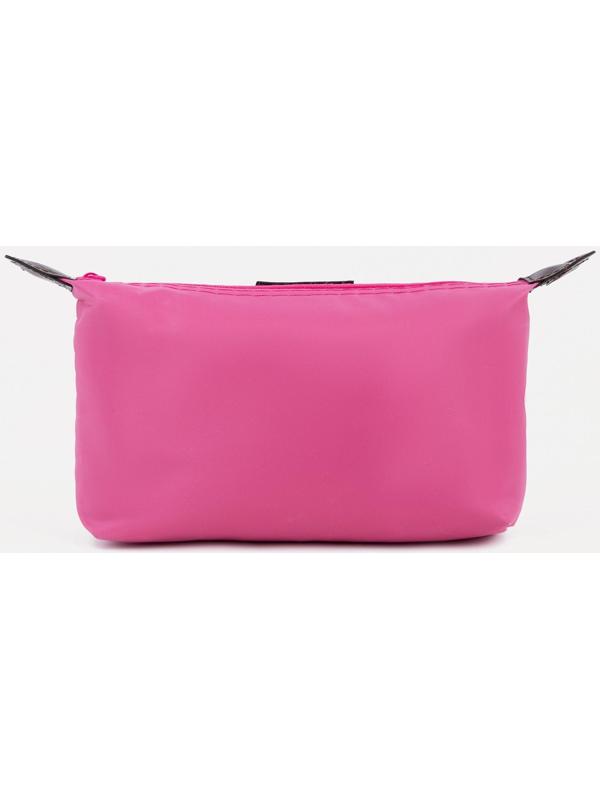 Косметичка на молнии, малиновый