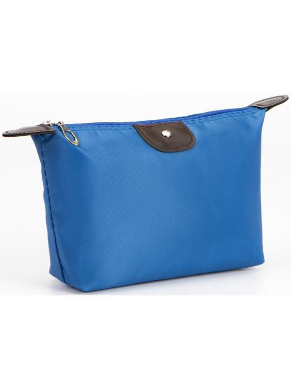 Косметичка на молнии, цвет синий