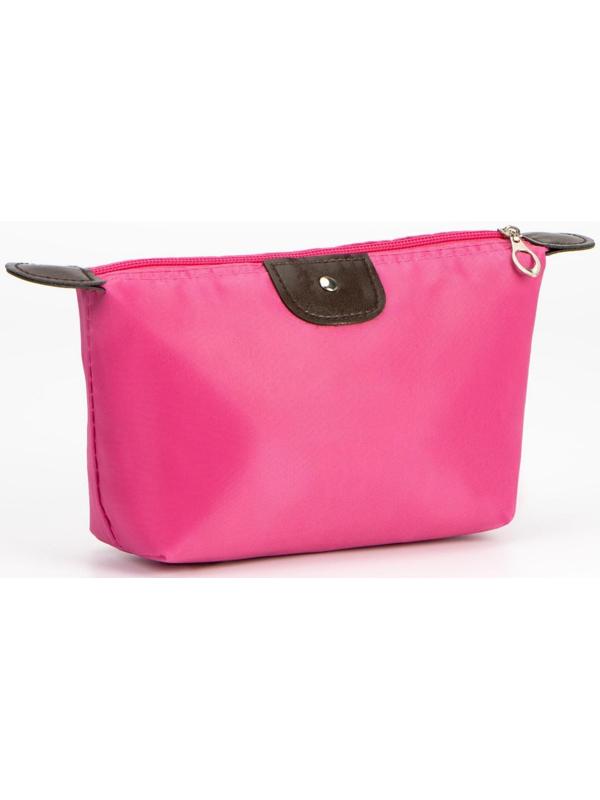 Косметичка на молнии, цвет розовый