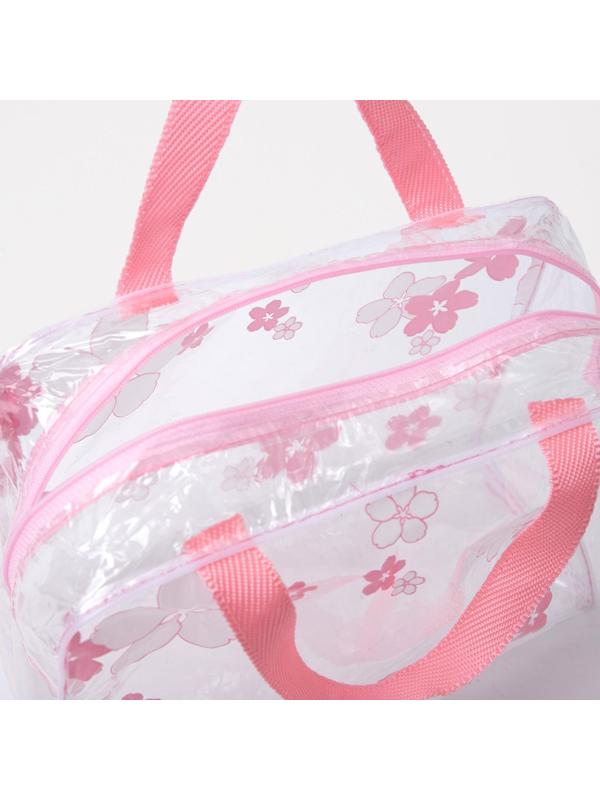 Косметичка на молнии, цвет розовый