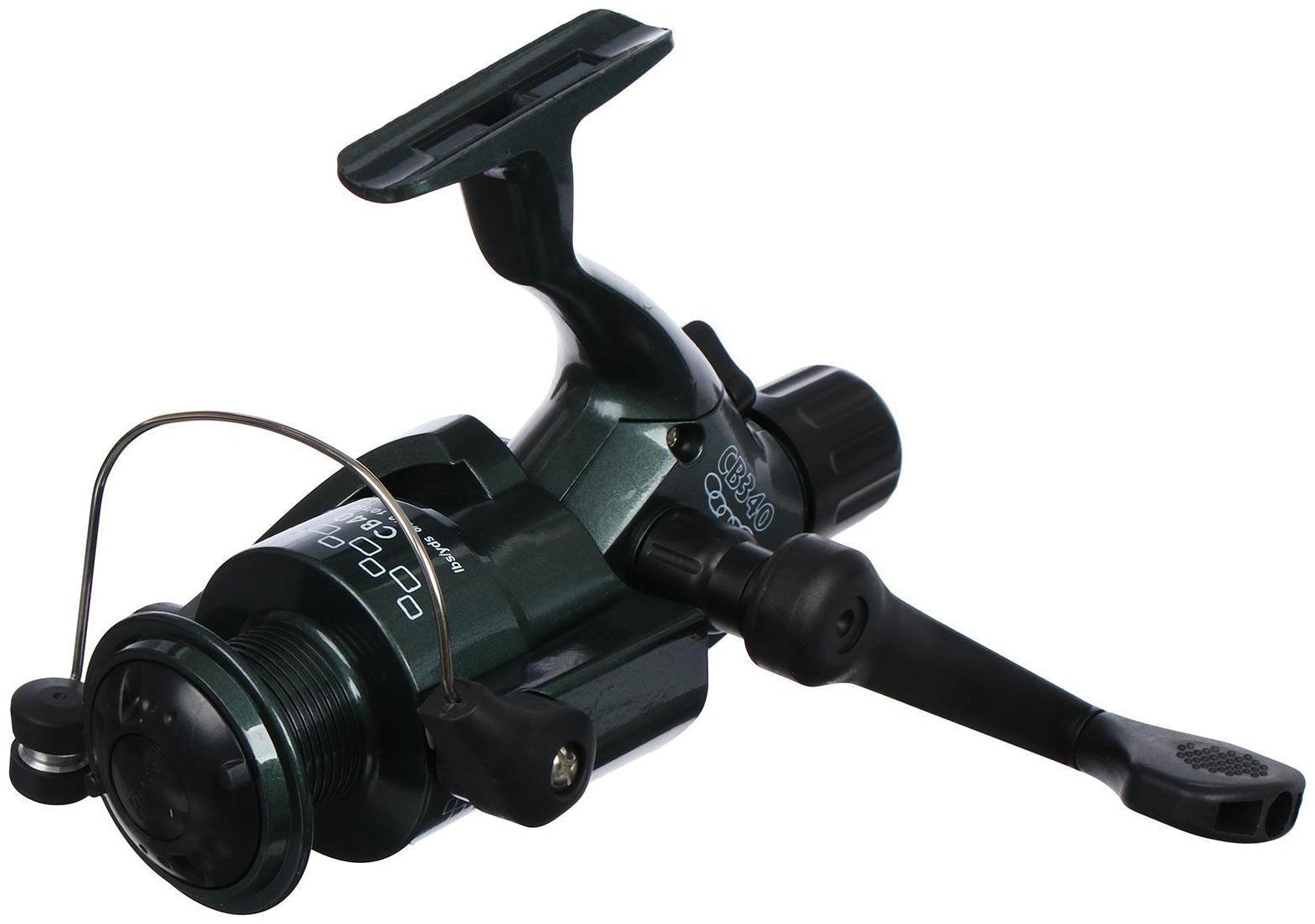 Катушка СВ340, 3 подшипника, 5.2:1, пластиковая шпуля