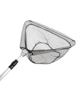 Подсачник рыболовный, складной, диаметр 37 см, алюминиевая ручка, 1 м