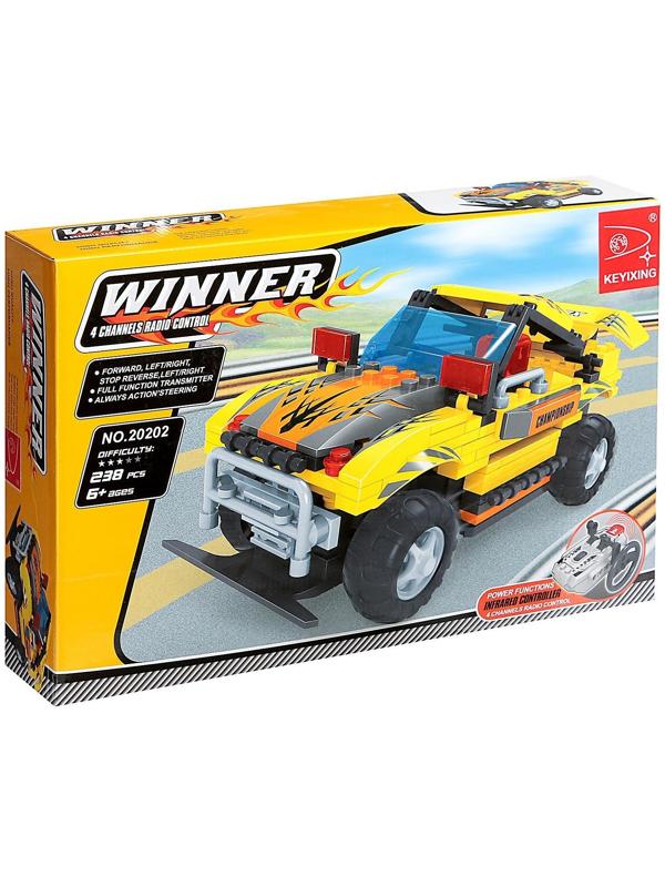 Конструктор на радиоуправлении «Гонка», 238 деталей