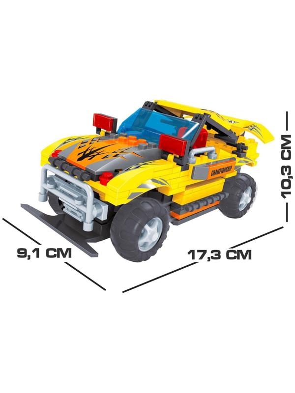 Конструктор на радиоуправлении «Гонка», 238 деталей