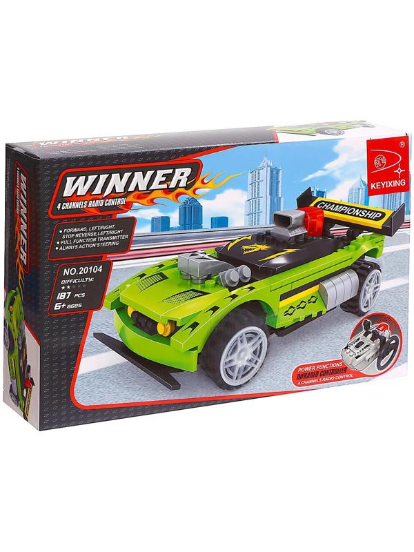 Конструктор на радиоуправлении «Гонка», 187 деталей