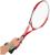 Ракетка для большого тенниса тренировочная, алюминий, 257 г, в чехле, цвет красный