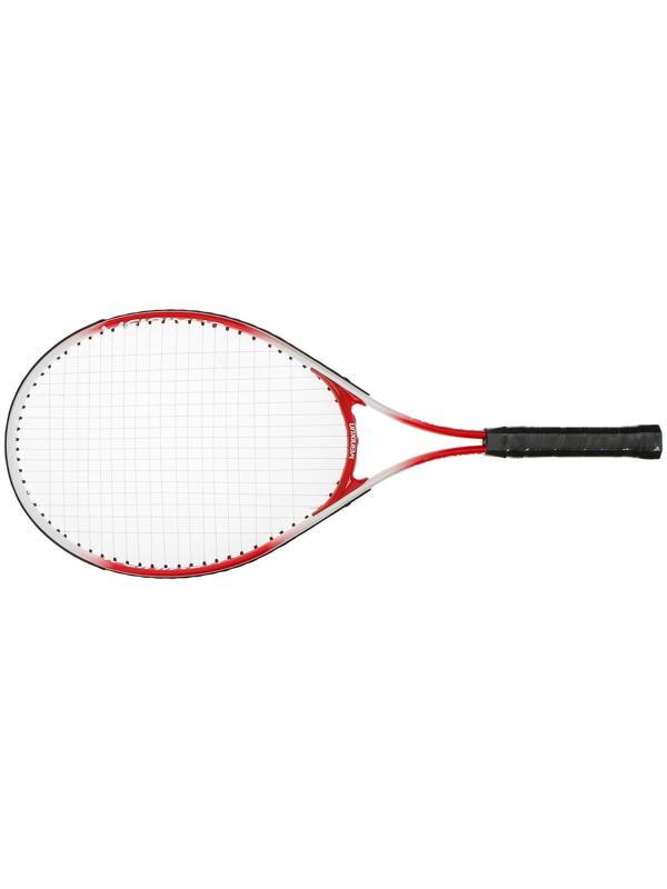 Ракетка для большого тенниса тренировочная, алюминий, 257 г, в чехле, цвет красный