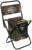 Стул туристический с сумкой, размер 24 х 26 х 60 см, до 60 кг, цвет хаки