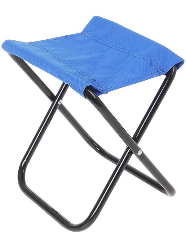 Стул туристический, складной, р. 22 х 20 х 25 см, цвет синий