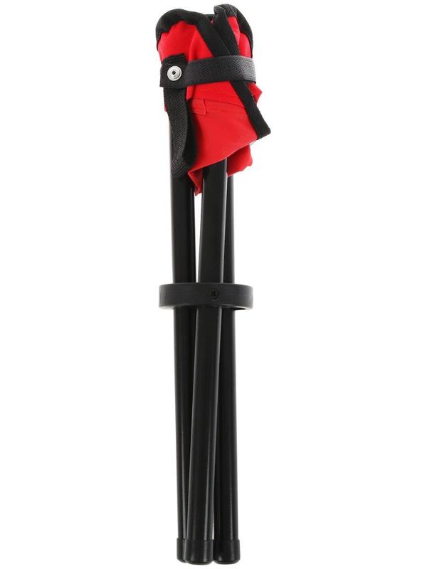 Стул туристический треугольный, 22 х 20 х 30 см, до 60 кг, цвет красный