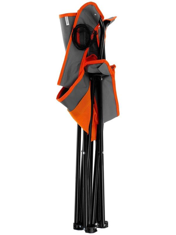 Кресло туристическое складное, с подстаканником, р. 50 х 50 х 80 см, до 100 кг