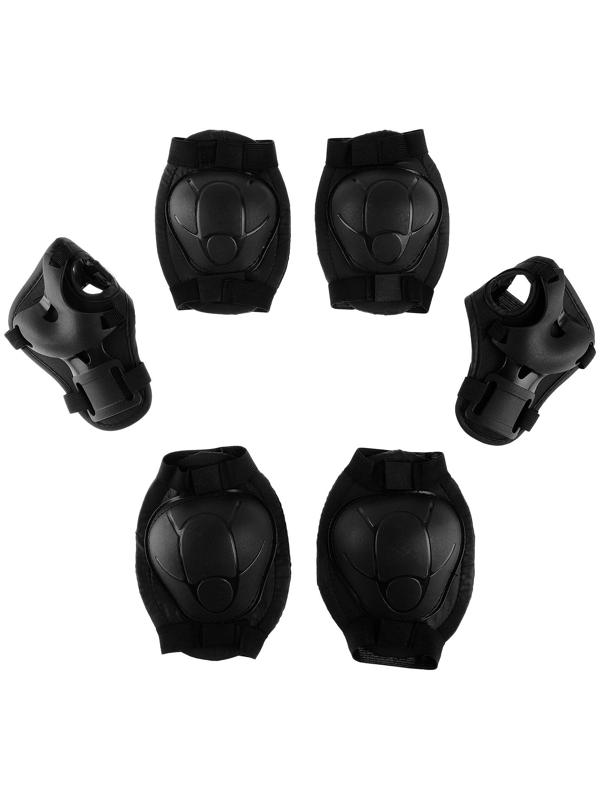 Защита роликовая, размер S, цвет чёрный