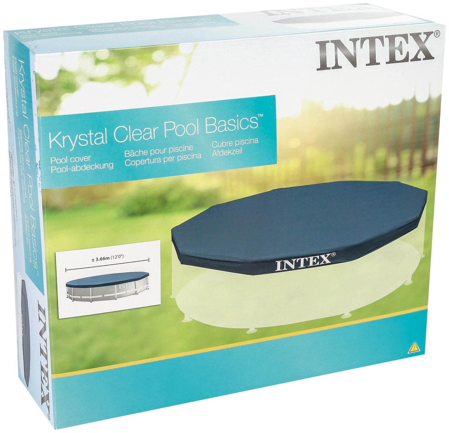 Тент на каркасный бассейн, d=366 см, 28031 INTEX