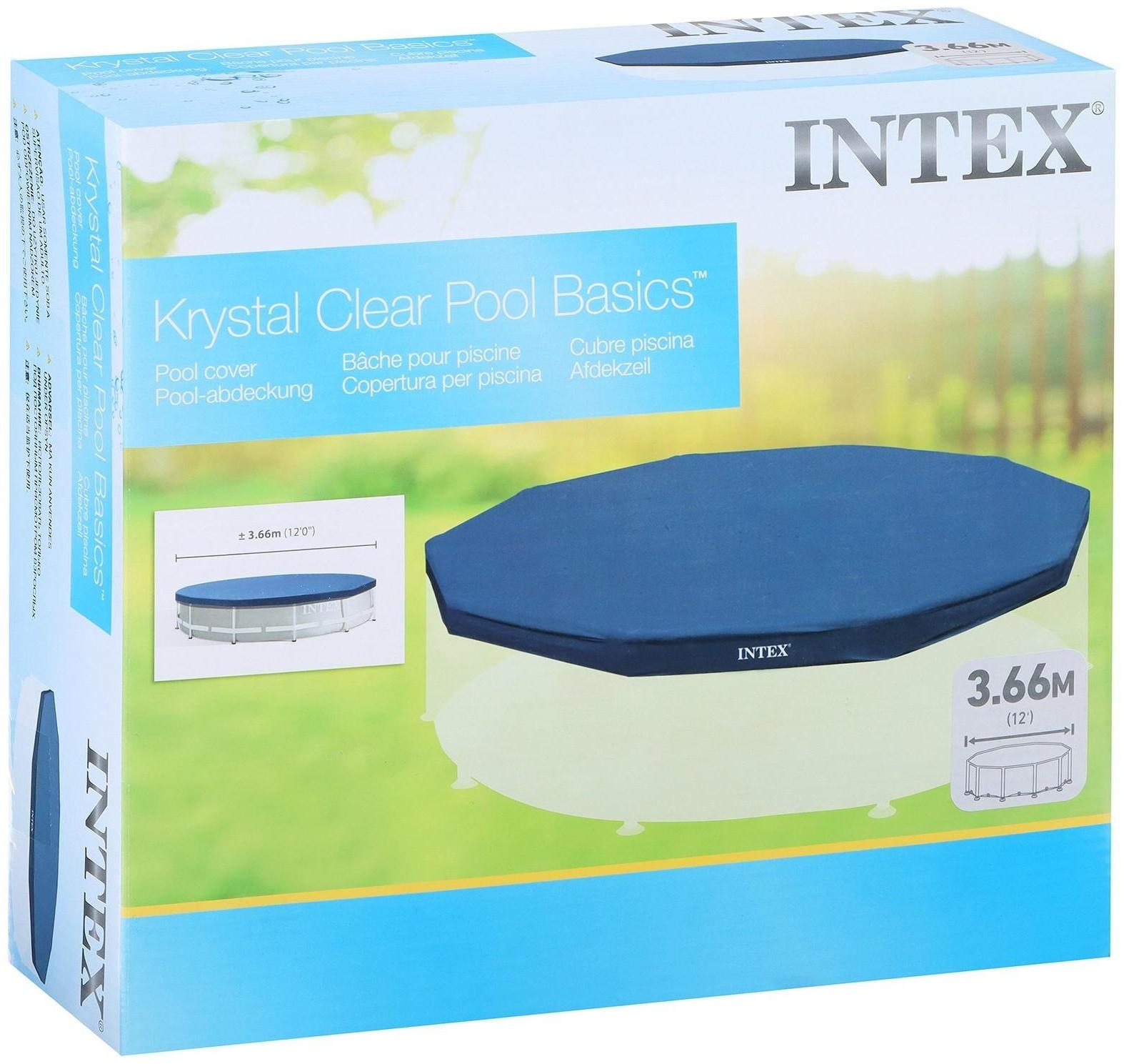 Тент на каркасный бассейн, d=366 см, 28031 INTEX