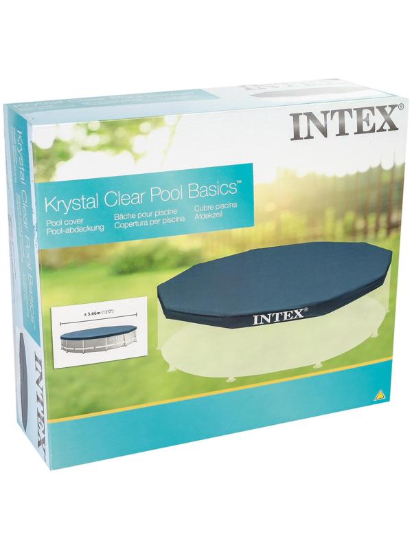 Тент на каркасный бассейн, d=366 см, 28031 INTEX