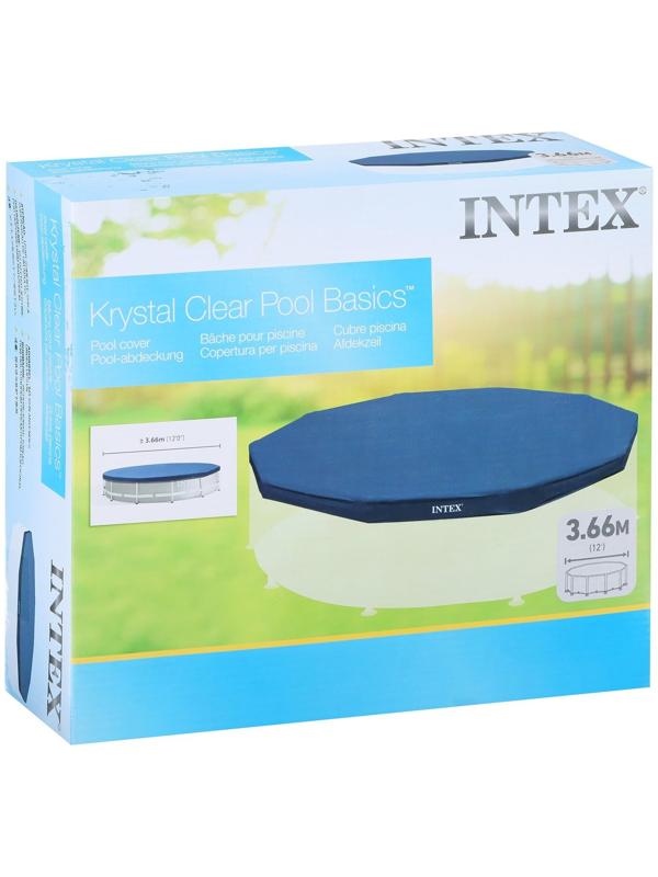Тент на каркасный бассейн, d=366 см, 28031 INTEX