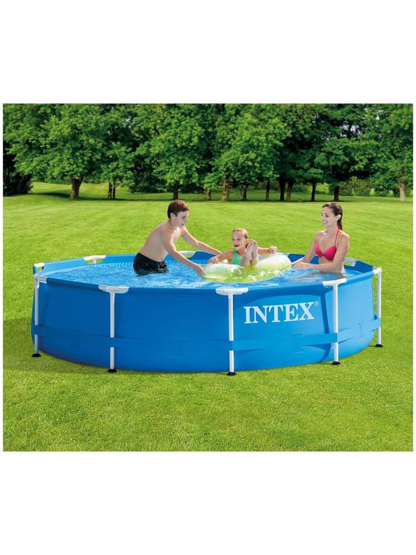 Бассейн каркасный Metal Frame Pool, круглый, 305 х 76 см, от 6 лет, 28200NP INTEX