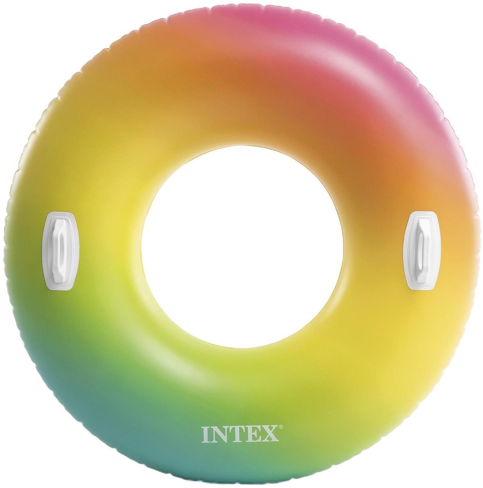 Круг для плавания «Цветной вихрь», d=122 см, от 9 лет, 58202EU INTEX