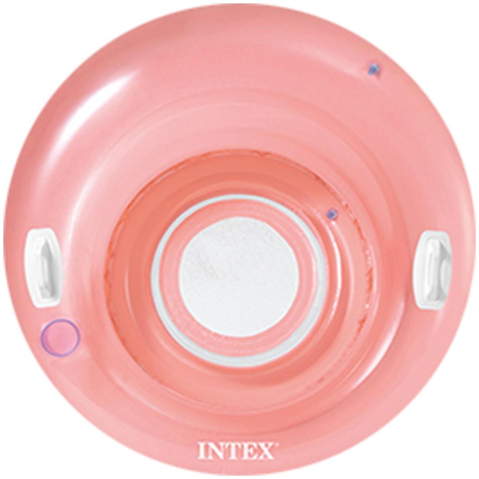 Шезлонг-кресло для плавания, с ручками, с сетчатым дном 119 см, от 8 лет, цвета МИКС, 58883NP INTEX