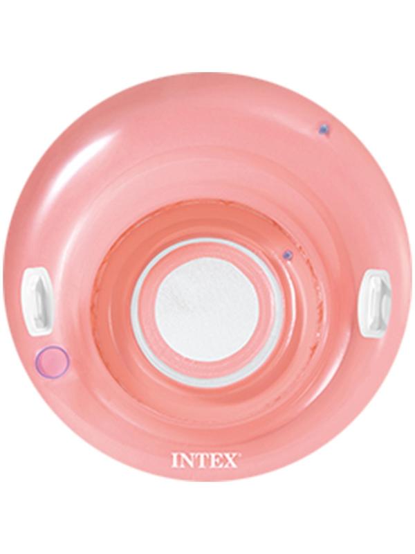 Шезлонг-кресло для плавания, с ручками, с сетчатым дном 119 см, от 8 лет, цвета МИКС, 58883NP INTEX