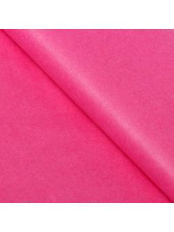 Бумага упаковочная тишью, фуксия, 50 х 66 см