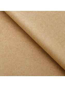 Бумага упаковочная тишью, бежевый, 50 х 66 см