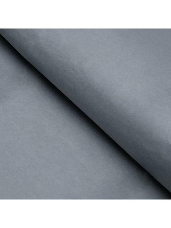 Бумага упаковочная тишью, перламутровая серебряная, 50 х 66 см