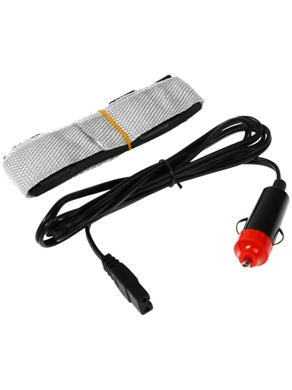 Автохолодильник 7.5 л, 12 В, с функцией подогрева, серо-голубой