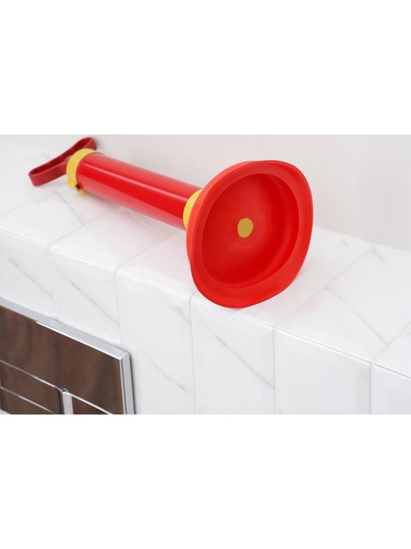 Вантуз вакуумный с адаптером, d=15,5 см, h=40 см