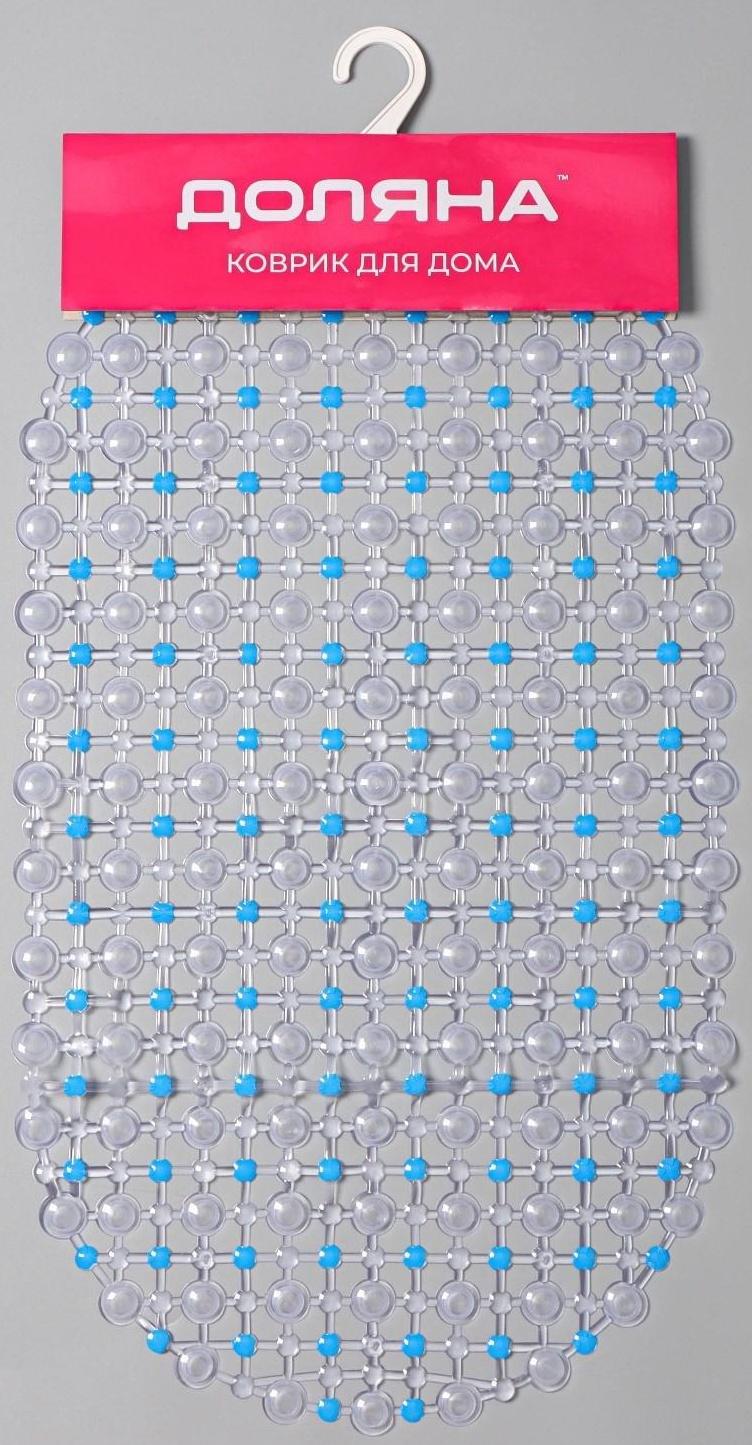 SPA-коврик для ванны на присосках SAVANNA «Крапинка», 35×60 см, цвет МИКС