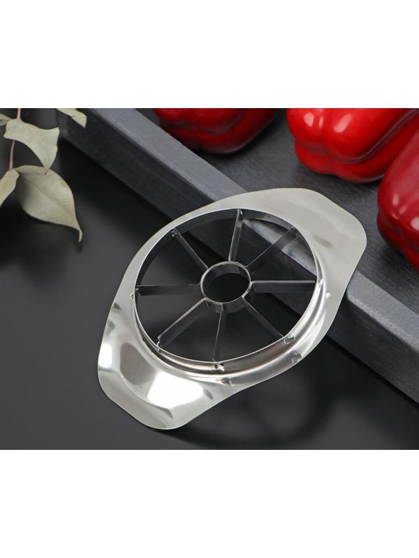 Овощерезка Доляна «Классика», d=9 см, цвет серебряный